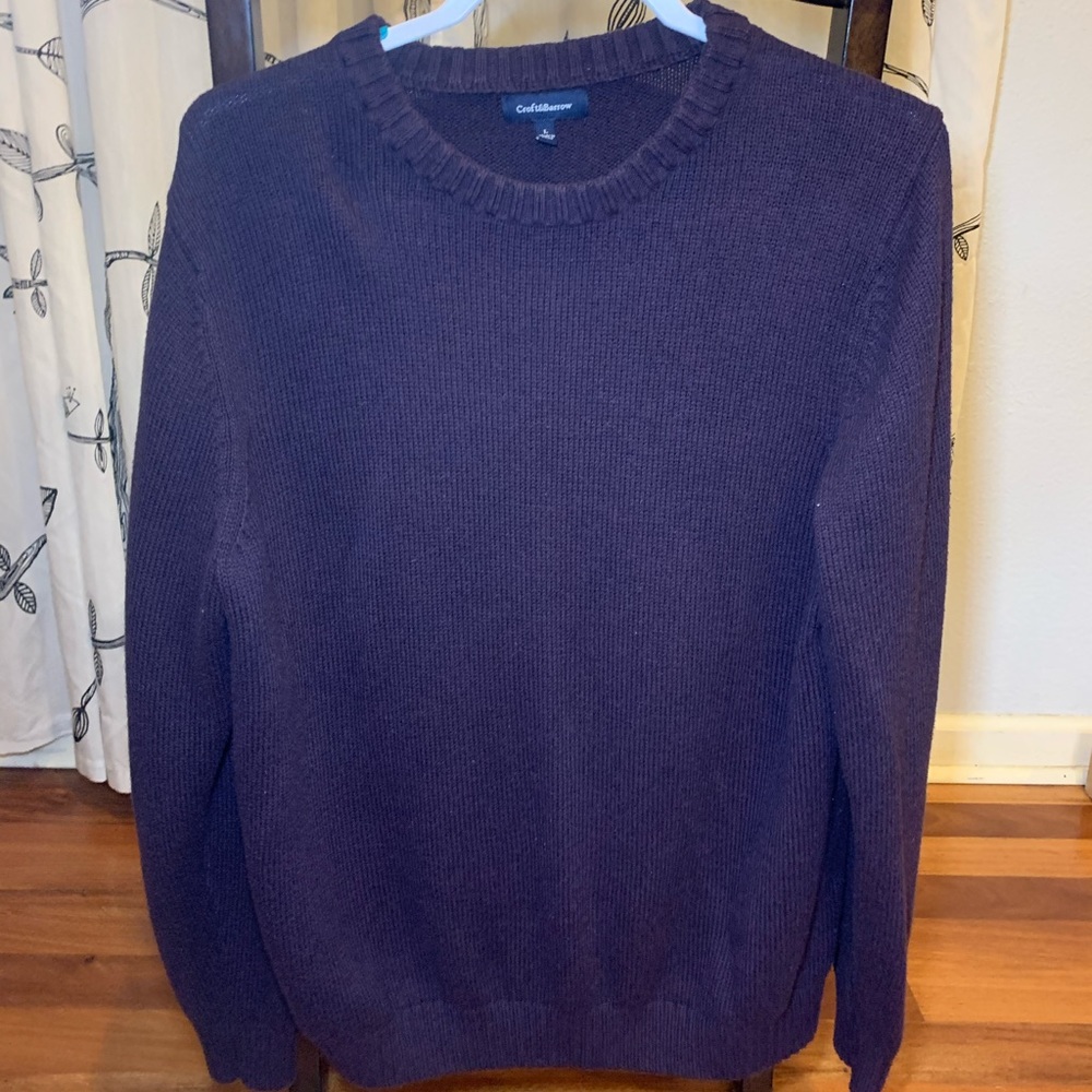 Purple Knit Sweater